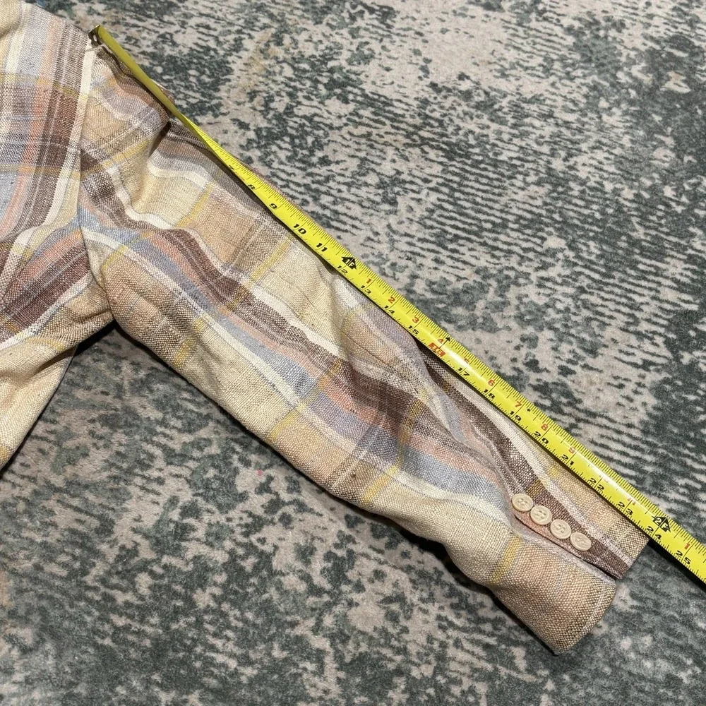 Vintage 1970s Knickers plaid blazer Size 44
